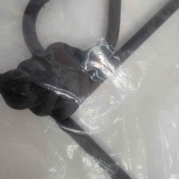 Vintage Home Interior black Wrought iron wall hook with 2 candle holders heart - Picture 12 of 12